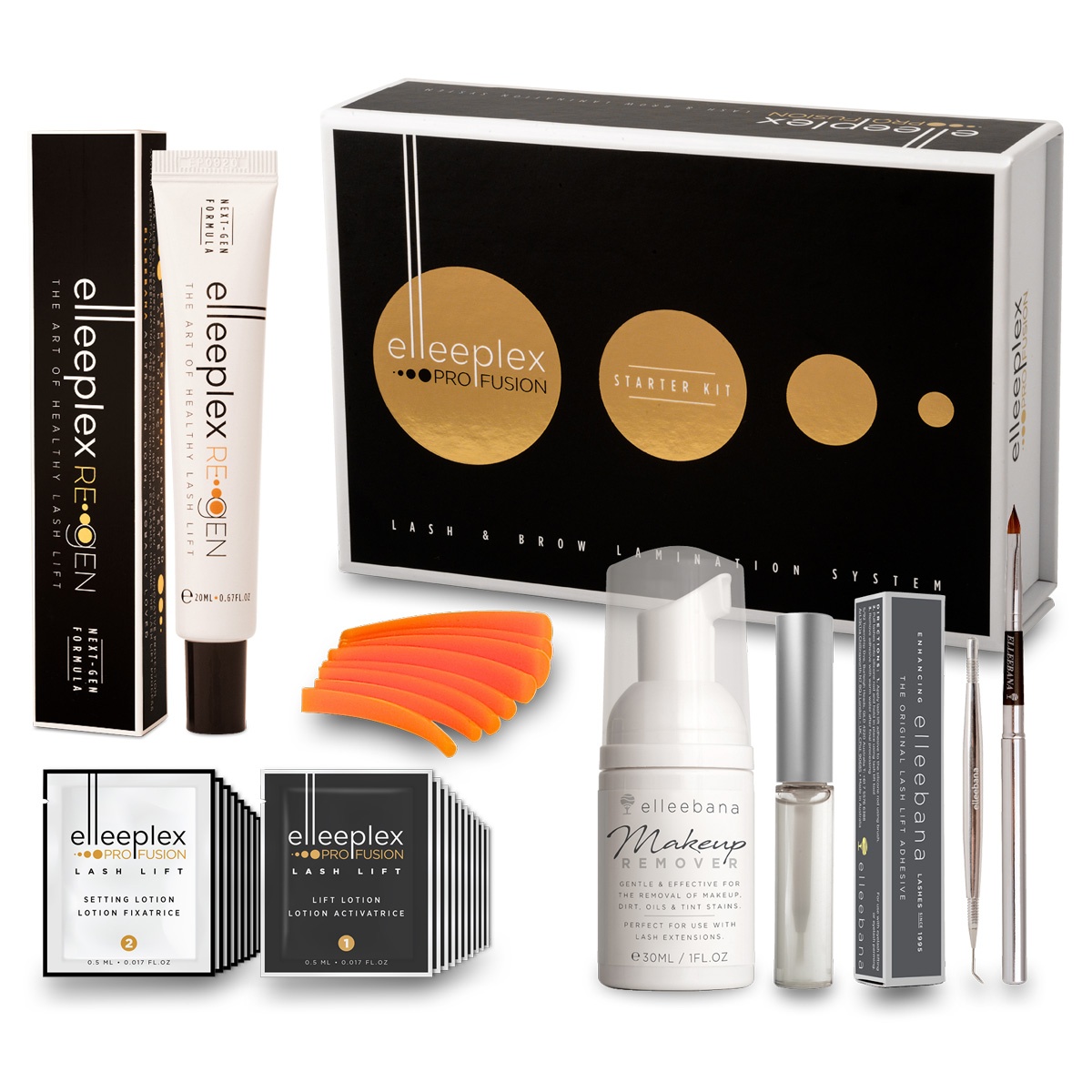 Elleebana ProFusion Lash & Brow Lamination Kit The Lash Collection