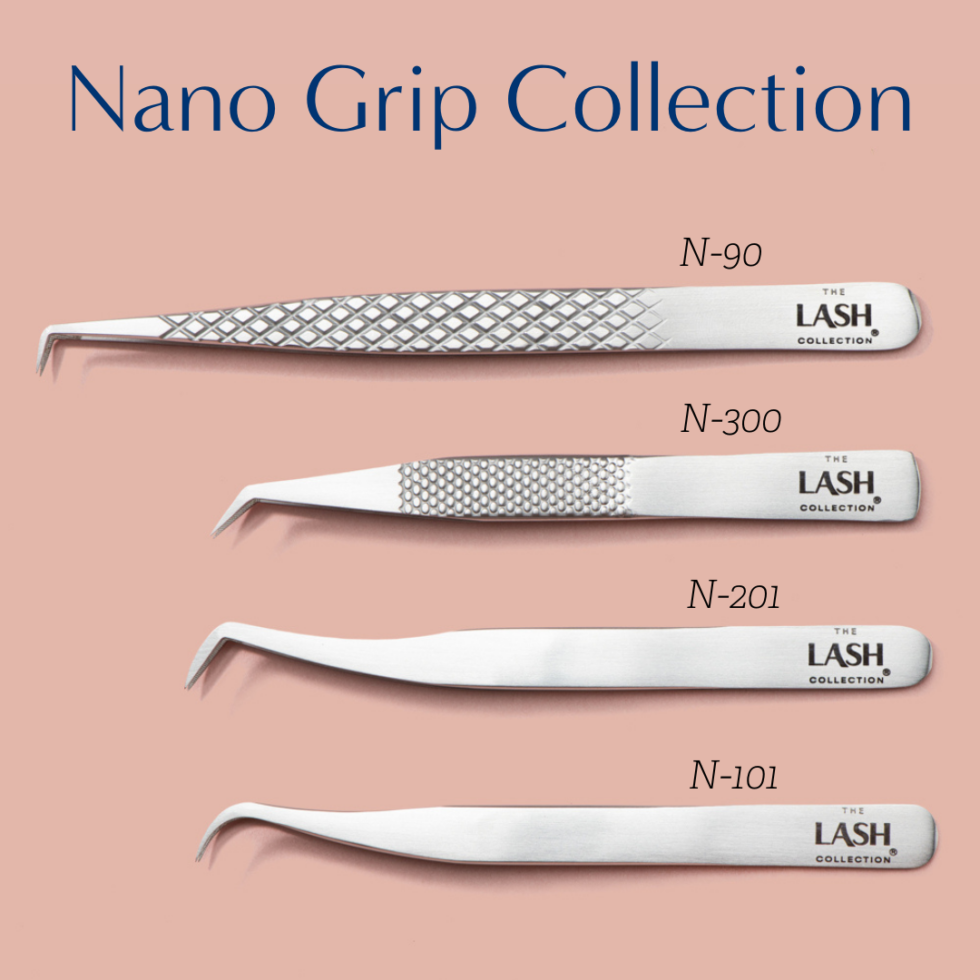 New Nano Grip N300 Tweezer The Lash Collection